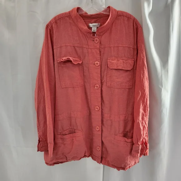 CJ Banks Coral Utility Jacket - Picture 3 of 8